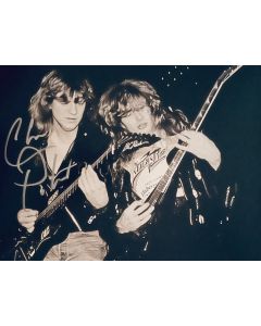 Chris Poland MEGADETH Original signed 8x10 Photo #3