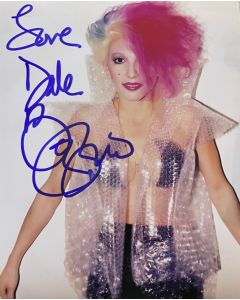Dale Bozzio Missing Persons Original Signed 8x10 Photo #60