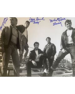 Barry Pearl, Kelly Ward, Michael Tucci T-BIRDS Grease Original signed 8X10 #3