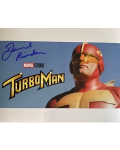 Daniel Riordan TURBO MAN 1996 Original Autographed 8X10 Photo #2