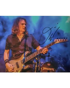 David Ellefson MEGADETH, Kings Of Thrash Original Signed 8X10 Photo #3