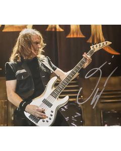 David Ellefson MEGADETH, Kings Of Thrash Original Signed 8X10 Photo #4