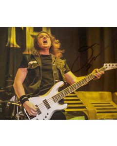 David Ellefson MEGADETH, Kings Of Thrash Original Signed 8X10 Photo #5