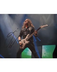 David Ellefson MEGADETH, Kings Of Thrash Original Signed 8X10 Photo #6