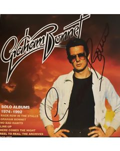 Graham Bonnet MICHAEL SCHENKER GROUP, RAINBOW Original Autographed 8x10 Photo #5