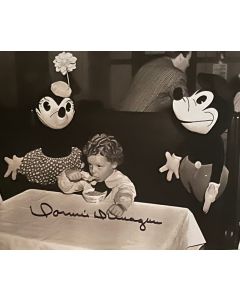 Donnie Dunagan Bambi Original Autographed 8x10 Photo #22