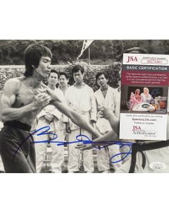 Bolo Yeung ENTER THE DRAGON signed in person 8x10 w/JSA COA