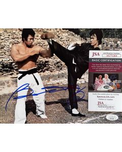 Bolo Yeung ENTER THE DRAGON signed in person 8x10 w/JSA COA #2