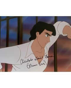 C.D. Barnes DISNEY LITTLE MERMAID Original Autographed 8X10 Photo #12