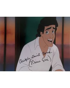 C.D. Barnes DISNEY LITTLE MERMAID Original Autographed 8X10 Photo #13