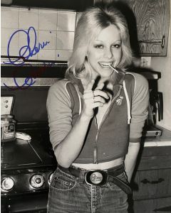 Cherie Currie THE RUNAWAYS Original Autographed 8X10 Photo  #27