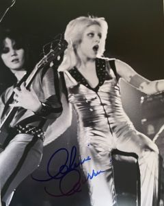 Cherie Currie THE RUNAWAYS Original Autographed 8X10 Photo  #30