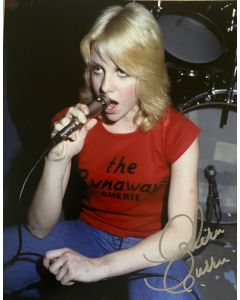 Cherie Currie THE RUNAWAYS Original Autographed 8X10 Photo  #31