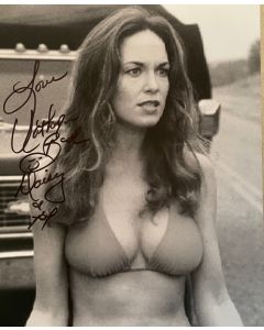 Catherine Bach Dukes of Hazzard Original 8x10 Signed Photo #22