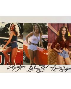 Catherine Bach Dukes of Hazzard Original 8x10 Signed Photo #39