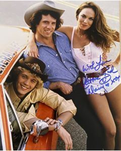 Catherine Bach Dukes of Hazzard Original 8x10 Signed Photo #45