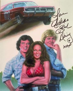 Catherine Bach Dukes of Hazzard Original 8x10 Signed Photo #46