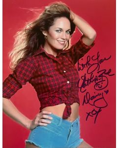 Catherine Bach Dukes of Hazzard Original 8x10 Signed Photo #47