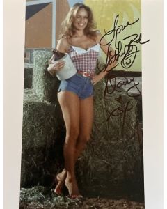 Catherine Bach Dukes of Hazzard Original 8x10 Signed Photo #51