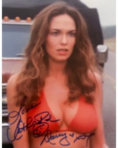 Catherine Bach Dukes of Hazzard Original 8x10 Signed Photo #52