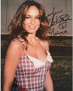 Catherine Bach Dukes of Hazzard Original 8x10 Signed Photo #59