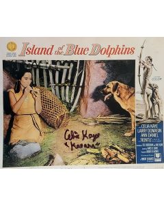 Celia Kaye ISLAND OF THE BLUE DOLPHINS Original Autographed 8X10 Photo #4
