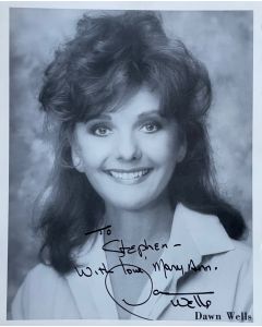 Dawn Wells Gilligan's Island Original Signed 8x10 Personalized to Stephen #36