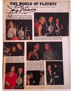 Joyce Williams PLAYBOY Original Signed 8X10 Photo #12