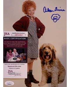 Aileen Quinn Annie Original Signed 8X10 photo w/jSA COA #3