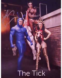 Liz Vassey THE TICK 2001 Original 8x10 Signed Photo #18