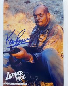 Ken Foree LEATHER FACE Original Autographed 8X10 Photo #16