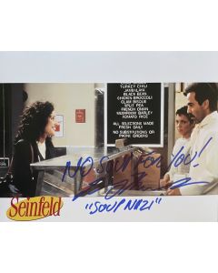Larry Thomas Seinfeld Soup Nazi Original Autographed 8X10 Photo #21