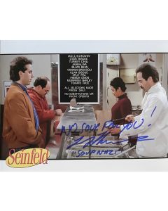 Larry Thomas Seinfeld Soup Nazi Original Autographed 8X10 Photo #16