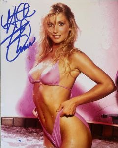 Heather Thomas FALL GUY, ZAPPED Original Signed 8x10 Photo 