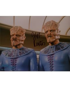 Jeff Rector Star TREK Original Autographed 8x10 Photo #2