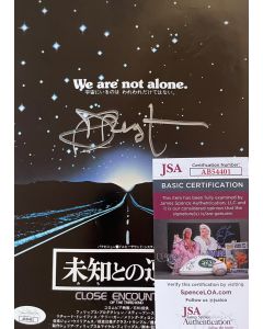 Richard Dreyfuss Close Encounters Asian 7x10 Original signed w/JSA COA #6