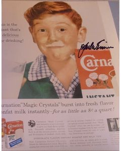 John Eiman (LASSIE, WAGON TRAIN) Original Autographed 8x10 Photo #4