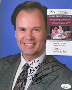 Dennis Haskins SAVED BY THE BELL Autographed 8x10 w/JSA COA