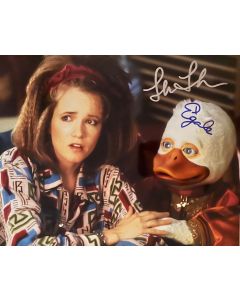 Lea Thompson & Ed Gale Howard the Duck 1986 Original signed 8X10 Photo