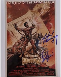 Lou Ferrigno Hercules Original Signed 8X10 Photo #37