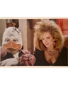Lea Thompson & Ed Gale Howard the Duck 1986 Original signed 8X10 Photo #5