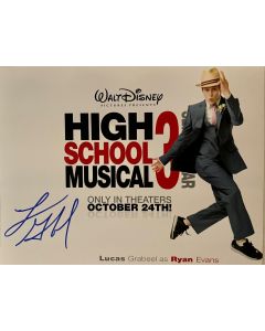 Lucas Grabeel High School Musical Original Autographed 8X10 Photo