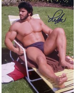 Lou Ferrigno Hercules Original Signed 8X10 Photo #42