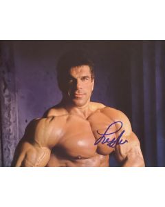 Lou Ferrigno Hercules Original Signed 8X10 Photo #45