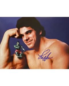 Lou Ferrigno Hercules Original Signed 8X10 Photo #48
