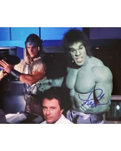 Lou Ferrigno Hercules Original Signed 8X10 Photo #55