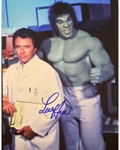 Lou Ferrigno Hercules Original Signed 8X10 Photo #56