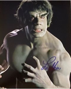 Lou Ferrigno Hercules Original Signed 8X10 Photo #58