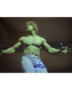 Lou Ferrigno Hercules Original Signed 8X10 Photo #60