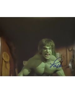 Lou Ferrigno Hercules Original Signed 8X10 Photo #62
